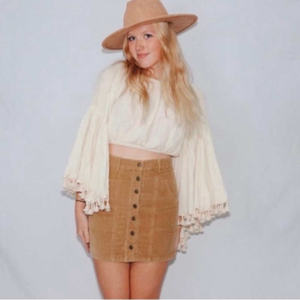 Alter’d state corduroy skirt.